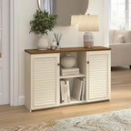 Meuble d'appoint avec portes et étagères