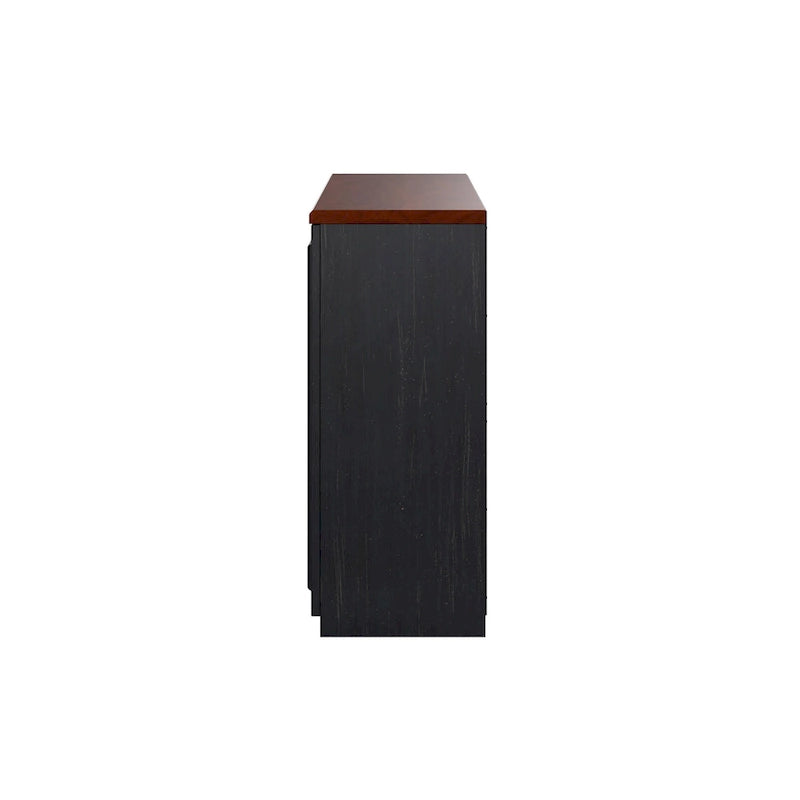 Meuble d'appoint avec portes et étagères