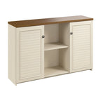 Meuble d'appoint avec portes et étagères