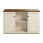 Meuble d'appoint avec portes et étagères