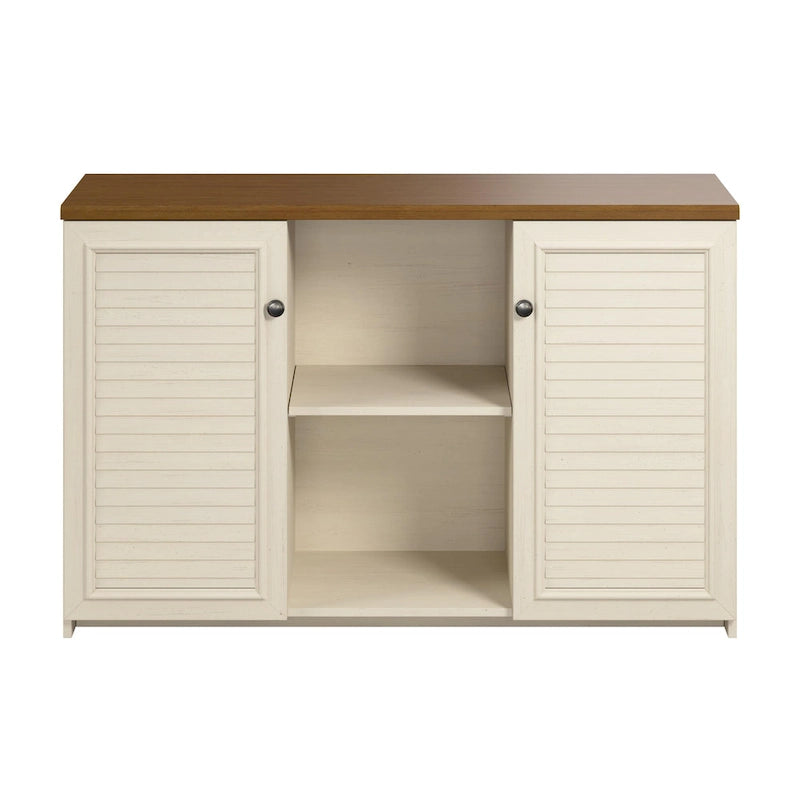Meuble d'appoint avec portes et étagères