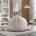 Fauteuil poire avec repose-pieds