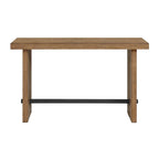Console de 60 de large avec 2 pieds, Chêne grisé