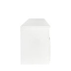 Meuble TV moderne de 70,87 po avec 3 tiroirs de rangement, console TV, meuble de divertissement pour salon