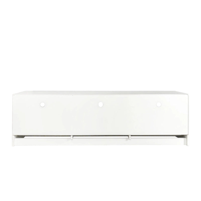 Meuble TV moderne de 70,87 po avec 3 tiroirs de rangement, console TV, meuble de divertissement pour salon