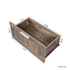 Meuble TV moderne de 70,87 po avec 3 tiroirs de rangement, console TV, meuble de divertissement pour salon