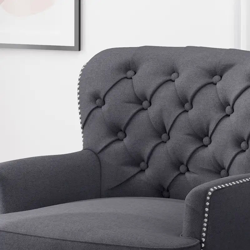Fauteuil Club et Ottoman
