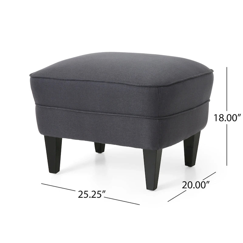Fauteuil Club et Ottoman
