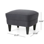 Fauteuil Club et Ottoman
