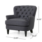 Fauteuil Club et Ottoman