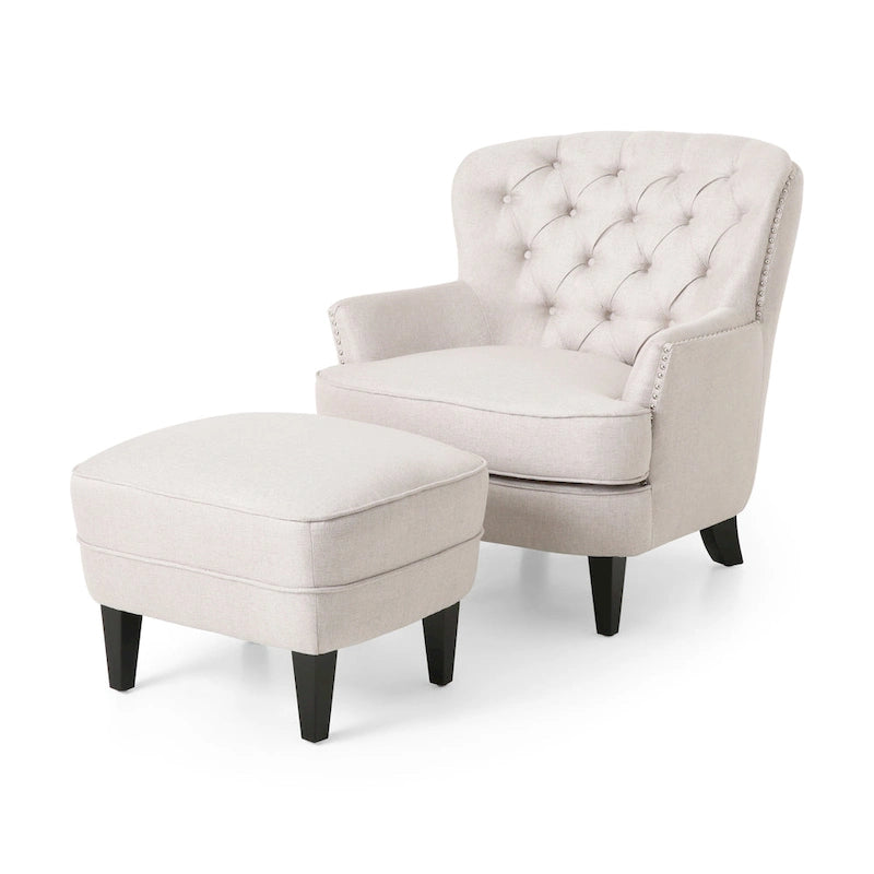 Fauteuil Club et Ottoman