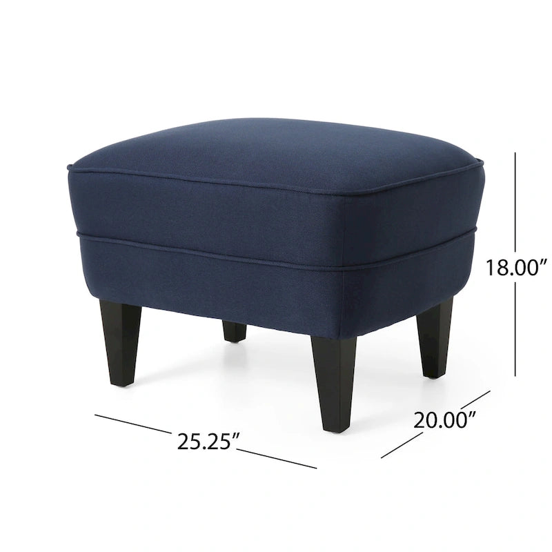 Fauteuil Club et Ottoman