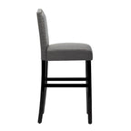 Tabourets de bar rembourrés de 71 cm, chaises de pub (lot de 2)