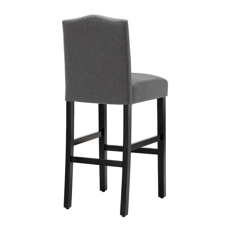 Tabourets de bar rembourrés de 71 cm, chaises de pub (lot de 2)