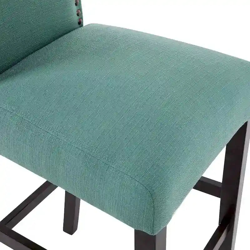 Tabourets de bar rembourrés de 71 cm, chaises de pub (lot de 2)