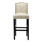 Tabourets de bar rembourrés de 71 cm, chaises de pub (lot de 2)