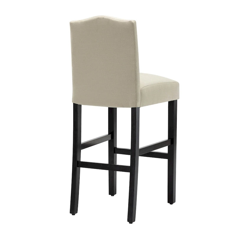 Tabourets de bar rembourrés de 71 cm, chaises de pub (lot de 2)