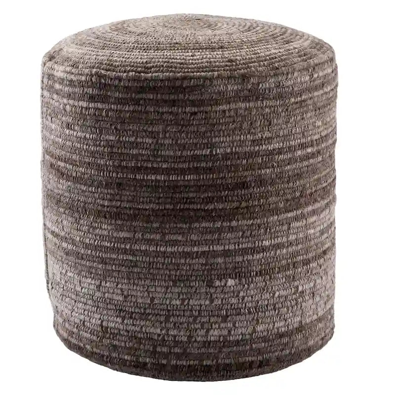 Pouf ou coussin de sol à rayures