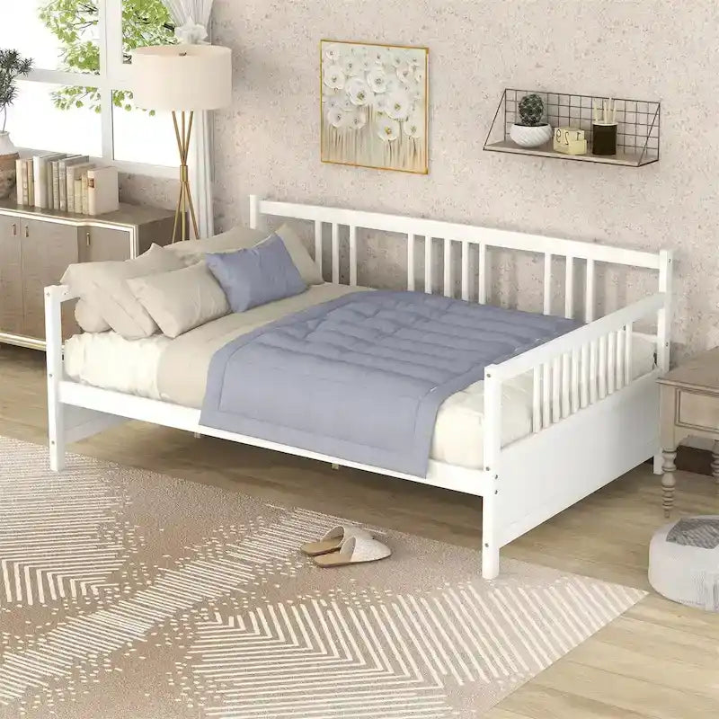 Lit de repos en bois complet