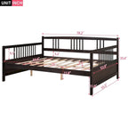 Lit de repos en bois complet