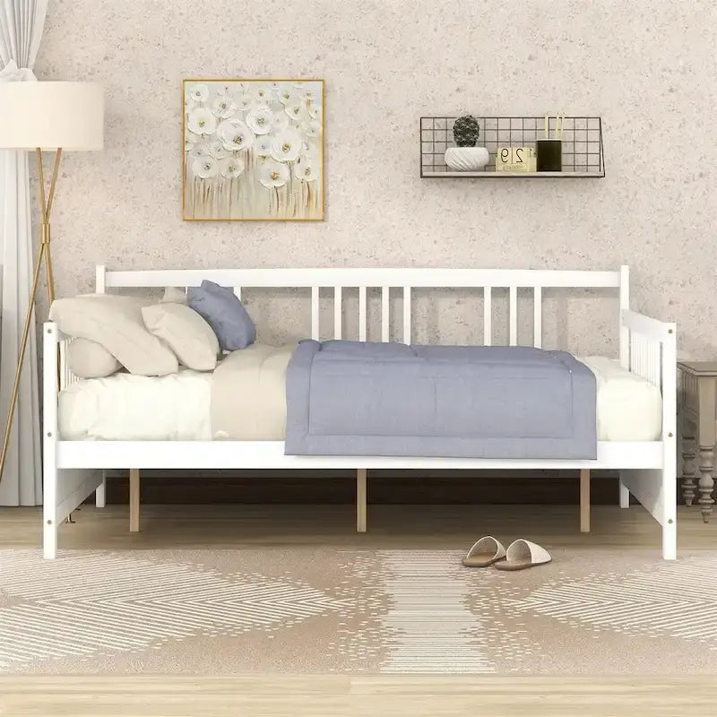 Lit de repos en bois complet