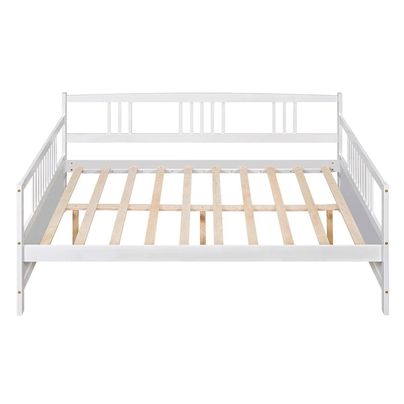 Lit de repos en bois complet