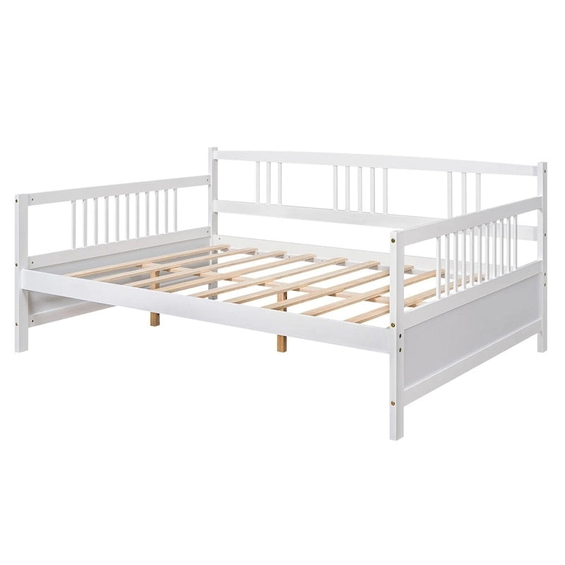 Lit de repos en bois complet