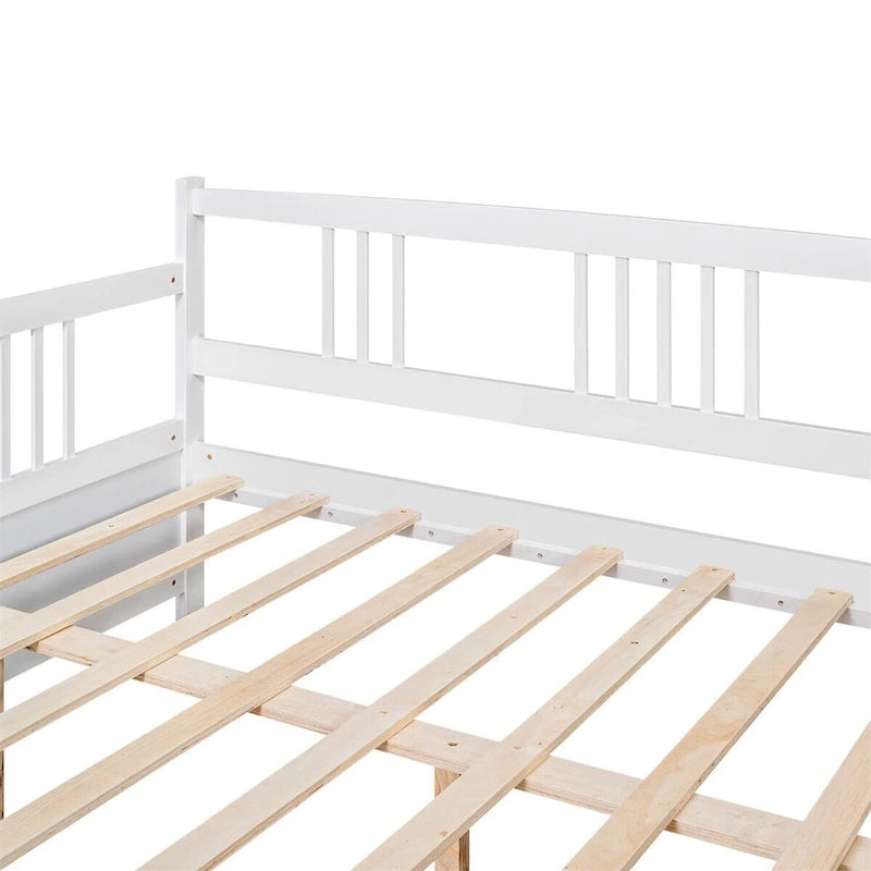 Lit de repos en bois complet