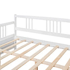 Lit de repos en bois complet