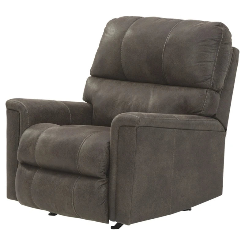Fauteuil inclinable à bascule marron