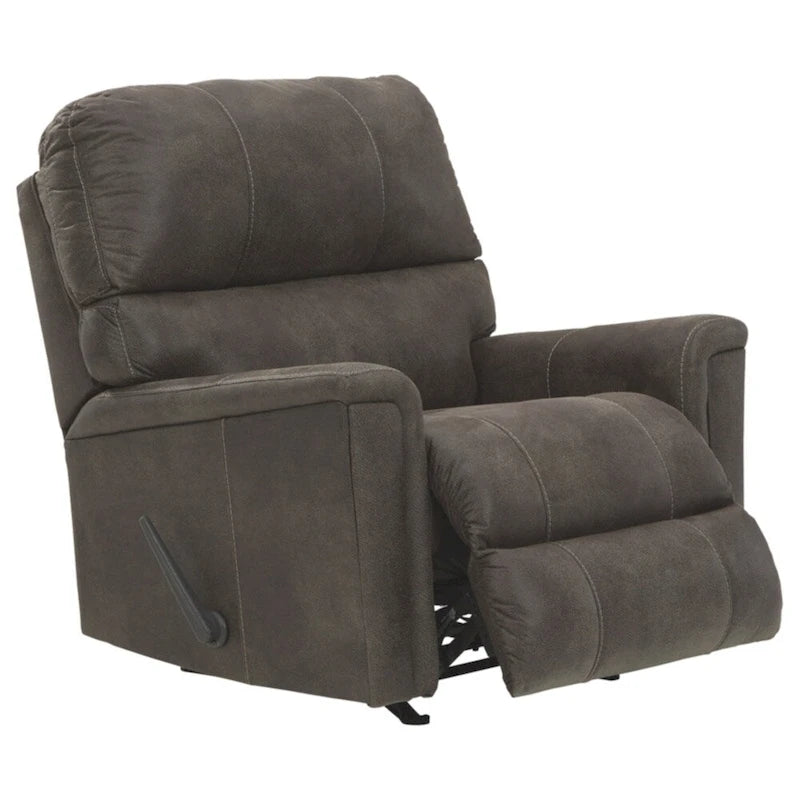 Fauteuil inclinable à bascule marron