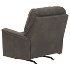 Fauteuil inclinable à bascule marron