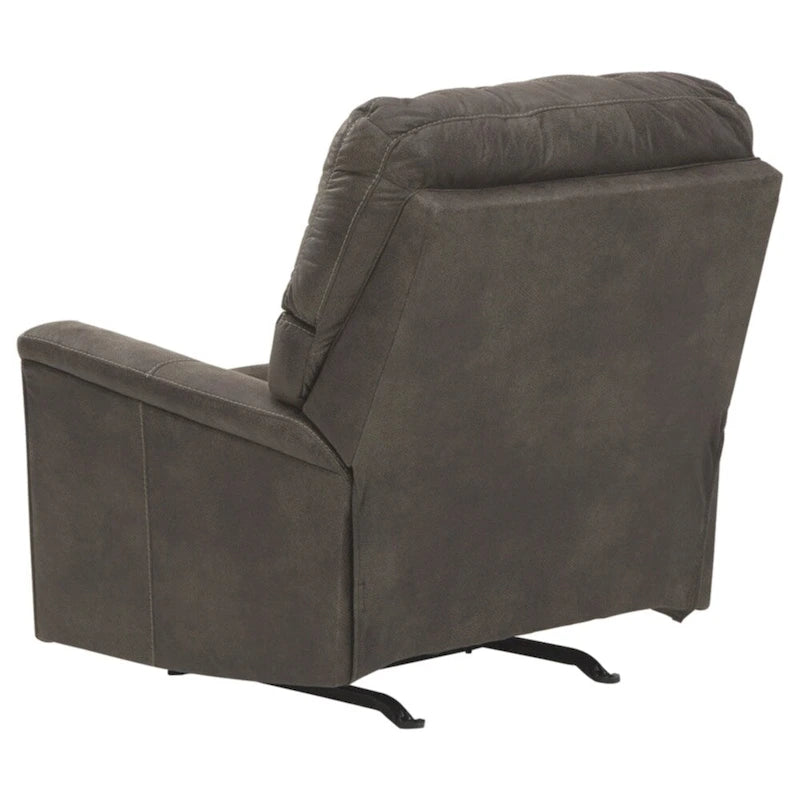 Fauteuil inclinable à bascule marron