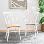 Chaise de salle à manger Spindle Farmhouse (paquet de 2) - 20Lx20Px33H