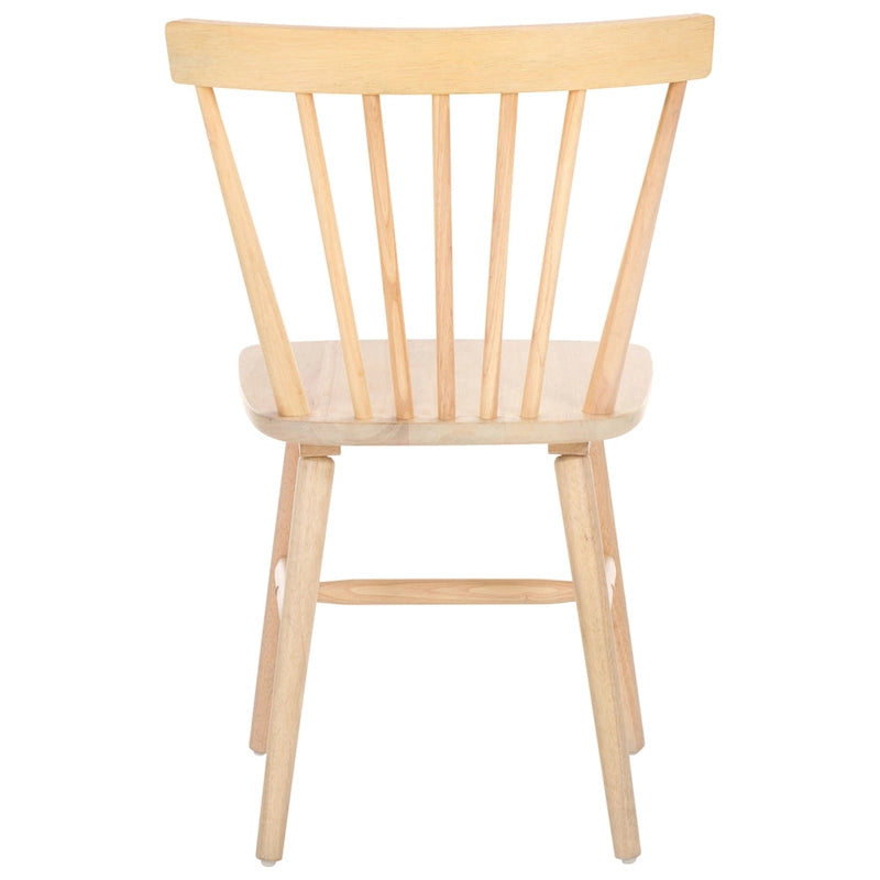 Chaise de salle à manger Spindle Farmhouse (paquet de 2) - 20Lx20Px33H