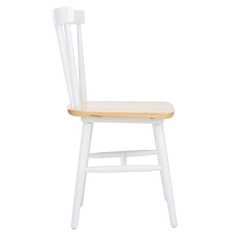 Chaise de salle à manger Spindle Farmhouse (paquet de 2) - 20Lx20Px33H