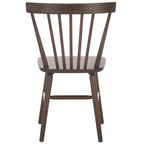 Chaise de salle à manger Spindle Farmhouse (paquet de 2) - 20Lx20Px33H