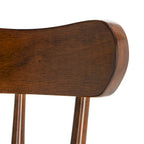 Chaise de salle à manger Windsor à dossier à fuseaux (paquet de 2) - 17 larg. x 19 prof. x 34 haut.