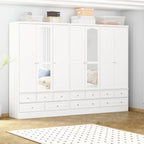 78.7H Armoire Double L'Élégance et l'Utilité Se Rencontrent