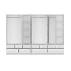 78.7H Armoire Double L'Élégance et l'Utilité Se Rencontrent