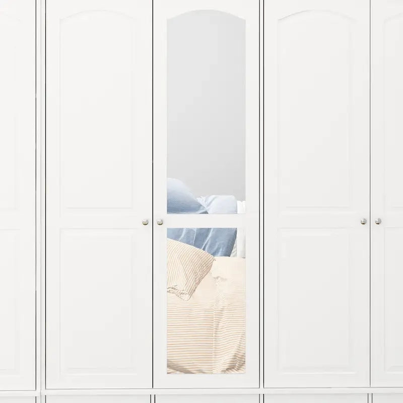 78.7H Armoire Double L'Élégance et l'Utilité Se Rencontrent