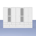 78.7H Armoire Double L'Élégance et l'Utilité Se Rencontrent