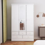 78.7H Armoire Double L'Élégance et l'Utilité Se Rencontrent