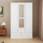 78.7H Armoire Double L'Élégance et l'Utilité Se Rencontrent