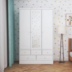 78.7H Armoire Double L'Élégance et l'Utilité Se Rencontrent