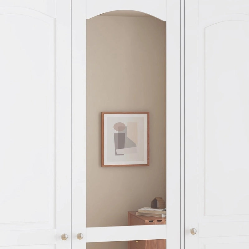 78.7H Armoire Double L'Élégance et l'Utilité Se Rencontrent