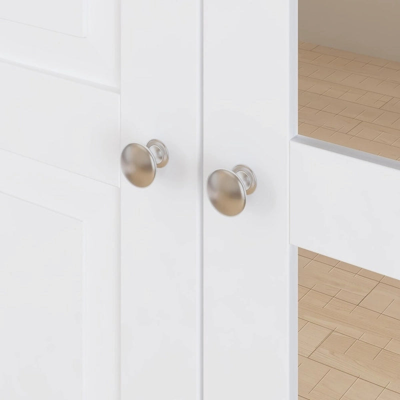 78.7H Armoire Double L'Élégance et l'Utilité Se Rencontrent