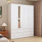 78.7H Armoire Double L'Élégance et l'Utilité Se Rencontrent