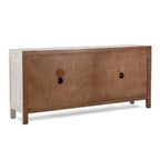 Buffet 4 portes crème vintage