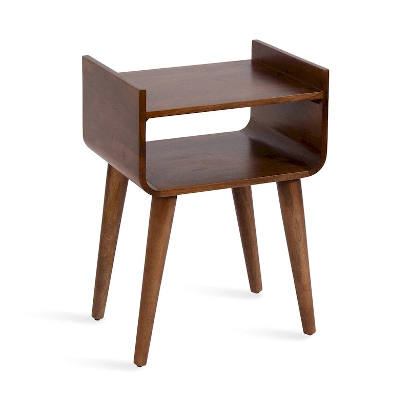 Table d'appoint en bois - 18x14x27